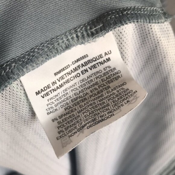 Nike Golf Men's Polo Gray Dri-Fit Tour Performance Activewear Shirt Size M - Picture 6 of 8